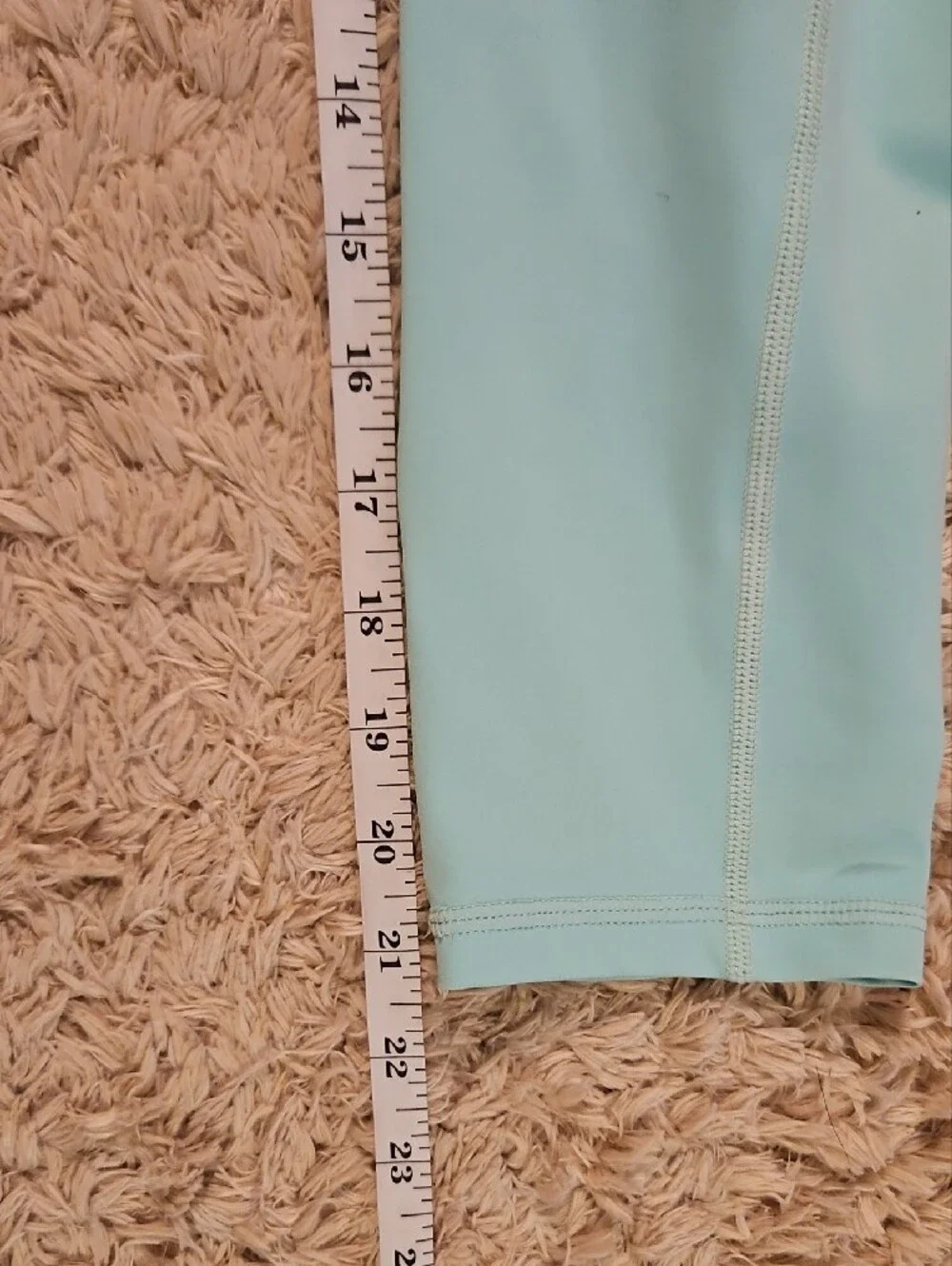 ZYIA Light Aqua Leggings with Side Pockets